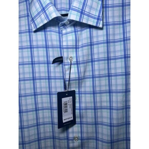 Peter Millar Crown Crafted Men's Size XL Performance Plaid Sport Shirt $200 NWT - Picture 8 of 13